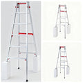 Telescopic Multi-Purpose Folding Ladders – Professional Grade, Adjustable【Maximum load:175KG】